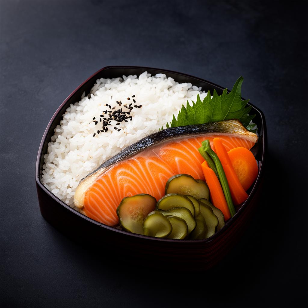 Salmon Bento
